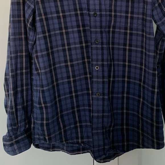L.L. Bean Blue Flannel - Picture 3 of 4